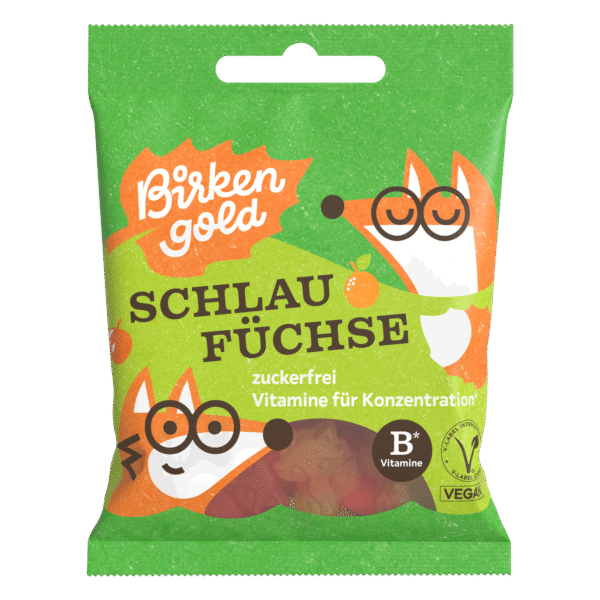 1314-Birkengold-Schlaufüchse-zuckerfrei-Vitamin-B-Xylit-Vorderansicht