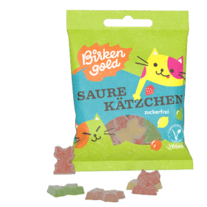 1315-Birkengold Saure Kätzchen zuckerfrei Xylit-einzeln