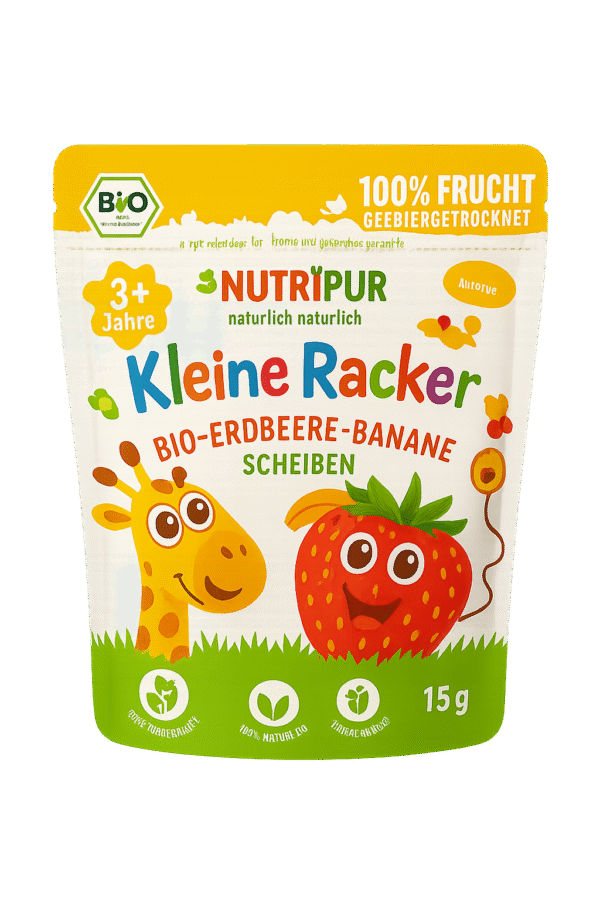 NutriPur Kleine Racker braškė-bananai