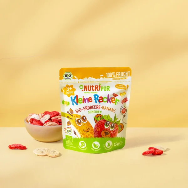 NutriPur Klene Racker braškė-bananai