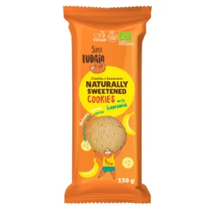 Ekologiski bananiniai sausainiai su agavu sirupu